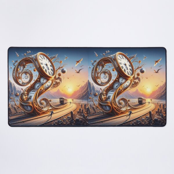 Item preview, Surreal Time Traveler Steampunk Clockwork Train designed and sold by EchoWave11.