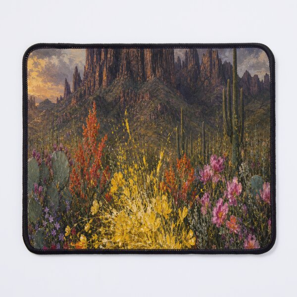 Item preview, Superstition Mountain designed and sold by Artnovalty.redbubble.com.