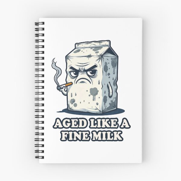 Item preview, Aged Like a Fine Milk designed and sold by Oh Hey! Studios.