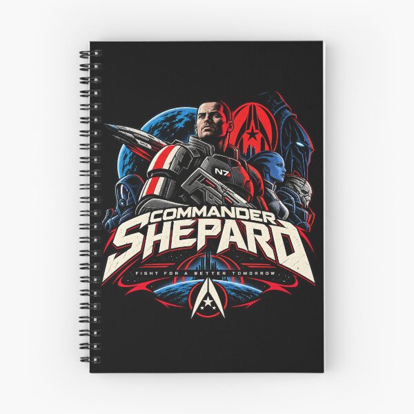 Item preview, Commander Shepard Mass Effect N7 Fight for Tomorrow designed and sold by Pandaburba.