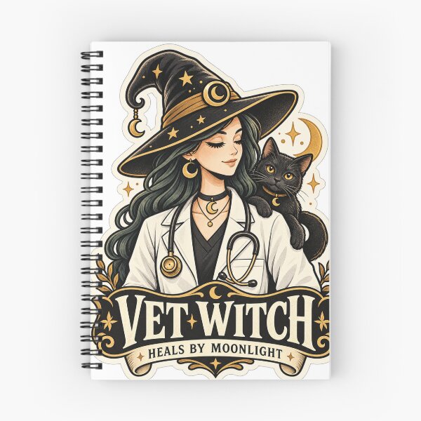 Item preview, Vet Witch – Heals by Moonlight designed and sold by ChicClicker.