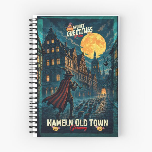 Item preview, The Pied Piper of Hamelin by Moonlight – The Dark German Legend designed and sold by Earth Celebration Designs.