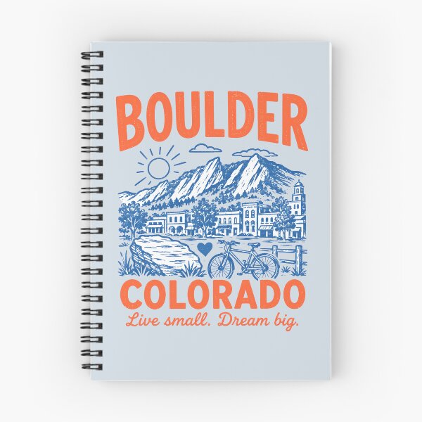 Item preview, Boulder, Colorado, Ciudad Retro designed and sold by HowToCanadian.