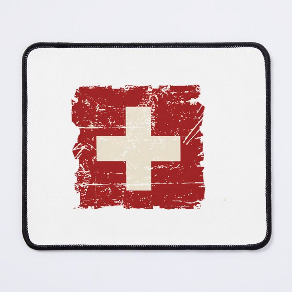 Item preview, Swiss Flag - Vintage Look designed and sold by RealArtIsBetteg.