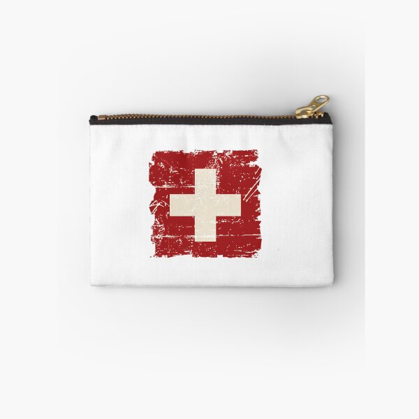 Item preview, Swiss Flag - Vintage Look designed and sold by RealArtIsBetteg.