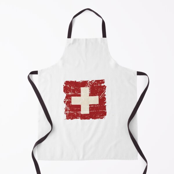 Item preview, Swiss Flag - Vintage Look designed and sold by RealArtIsBetteg.