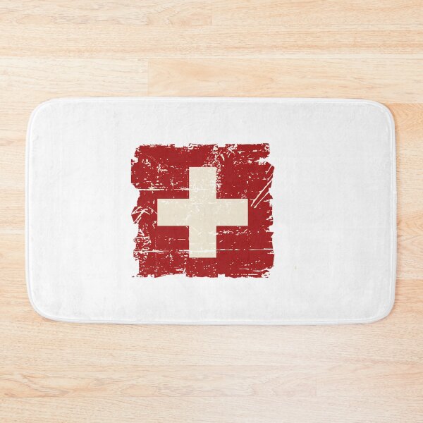 Item preview, Swiss Flag - Vintage Look designed and sold by RealArtIsBetteg.