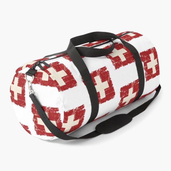 Item preview, Swiss Flag - Vintage Look designed and sold by RealArtIsBetteg.