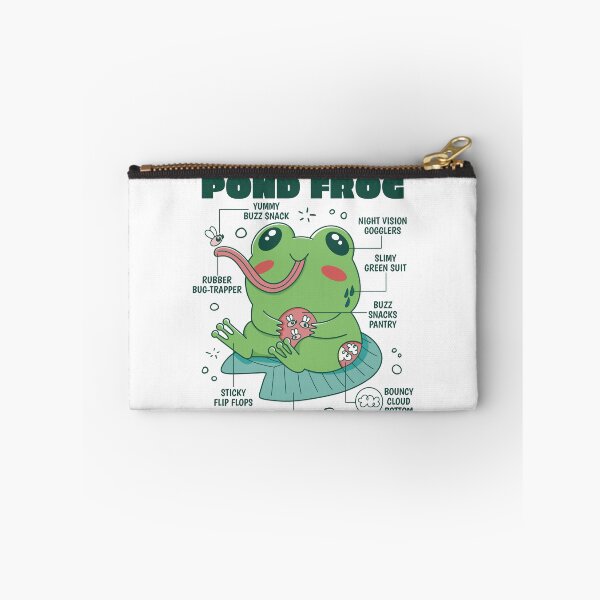 Item preview, Anatomy Of A Pond Frog Funny Cute Cottagecore Toad Meme designed and sold by Hilal-Studio.