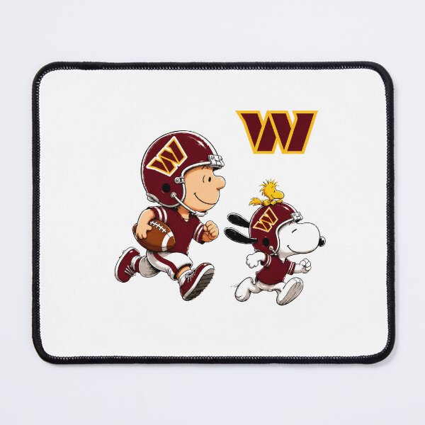 Item preview, Charlie Brown Snoopy Football Players washington commanders designed and sold by ArtfulGlows.