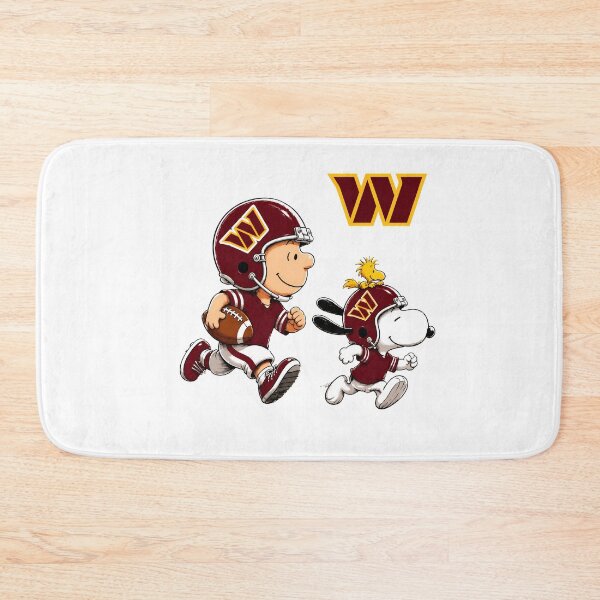Item preview, Charlie Brown Snoopy Football Players washington commanders designed and sold by ArtfulGlows.