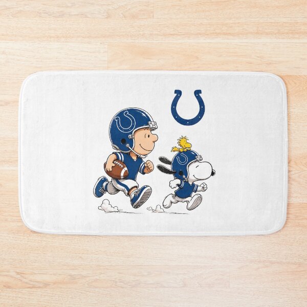 Item preview, Charlie Brown Snoopy Indianapolis Colts Football designed and sold by ArtfulGlows.