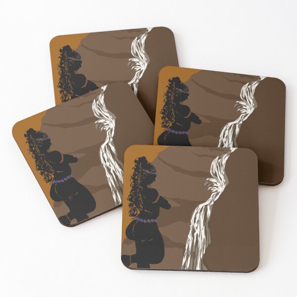 Item preview, Silhouette near waterfall designed and sold by Michael4877.