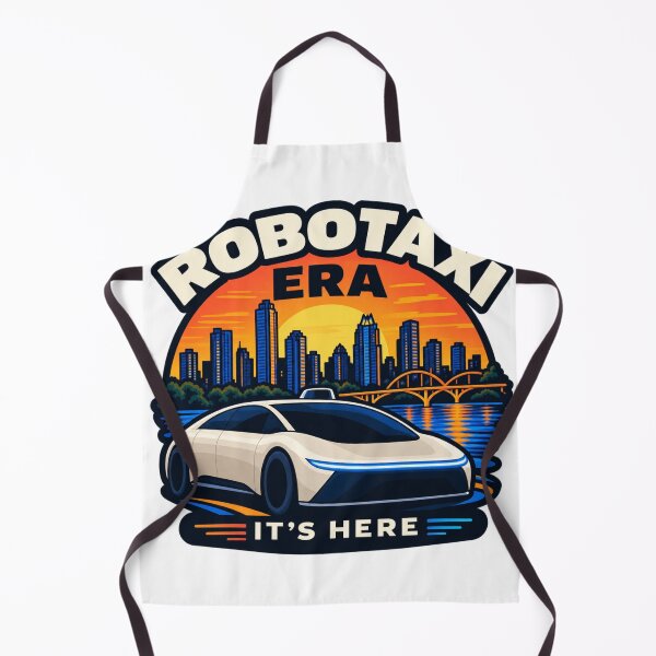 Item preview, Robotaxi Era Its Here Self Driving Car Design designed and sold by Kenzie & Co.