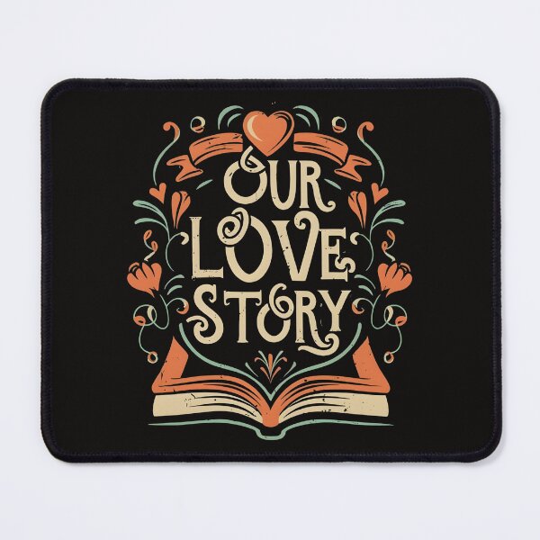 Item preview, Our Love Story – Romantic Couple Design designed and sold by MiSuPa Studio.