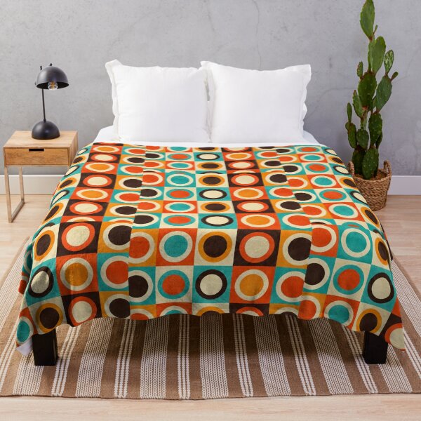 Item preview, Mid Century Abstract Art | Retro Geometric Shapes Modern Vintage Design designed and sold by flowerpower999.