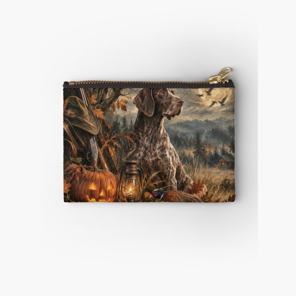 Artikelvorschau, Halloween-Jagd GSP – Deutsch Kurzhaar entworfen und verkauft von TammyHunterArt.