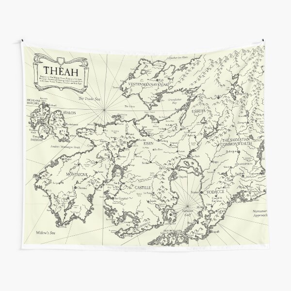 Map of Theah Tapestry