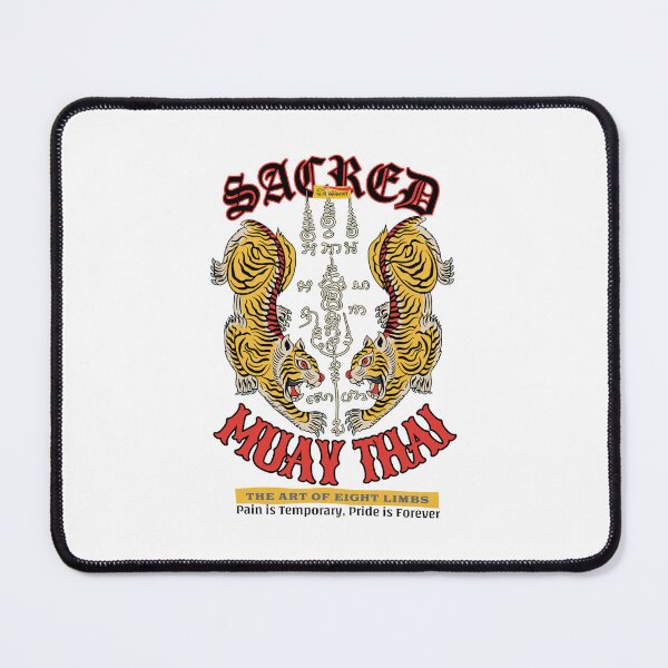 Item preview, Traditional Muay Thai Sak Yant Twin Tigers designed and sold by JOSUANAVARRO.