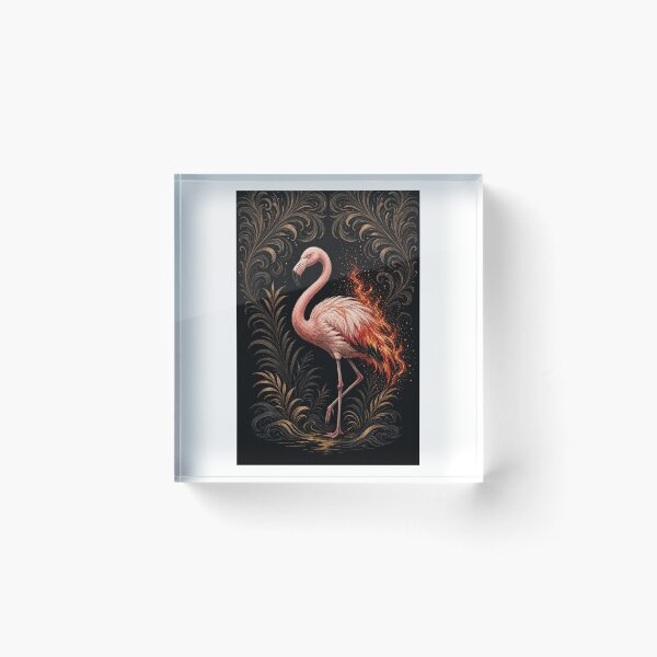 Item preview, Fiery Flamingo  designed and sold by INEEDBABYPOWDER.