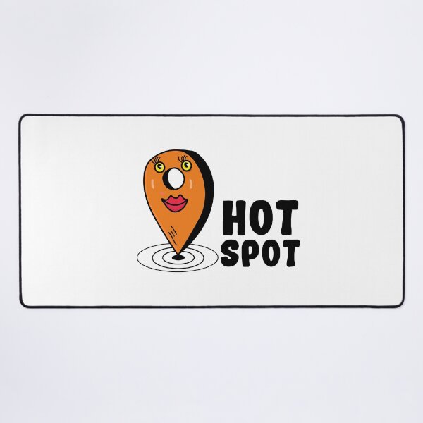Item preview, Hot Spot | Funny Location Pin designed and sold by Creatory.studio.