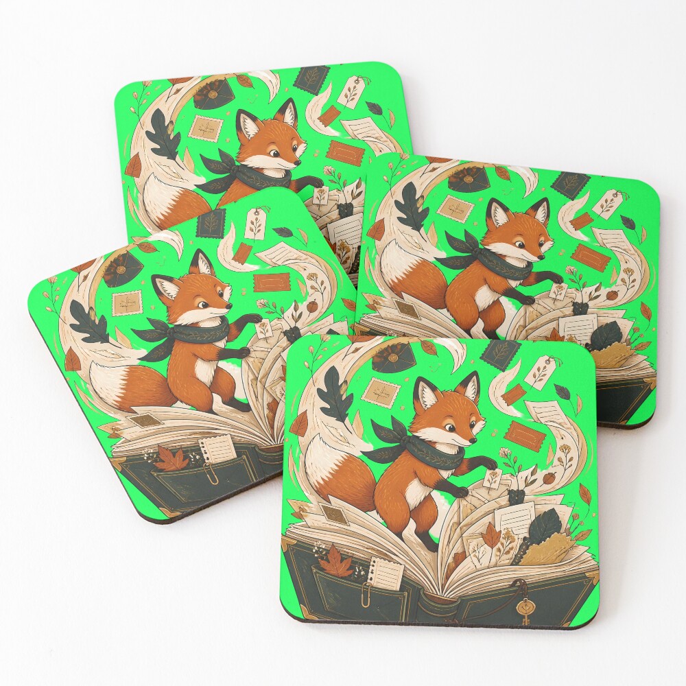 Item preview, Coasters (Set of 4) designed and sold by Fun2Fentastic.