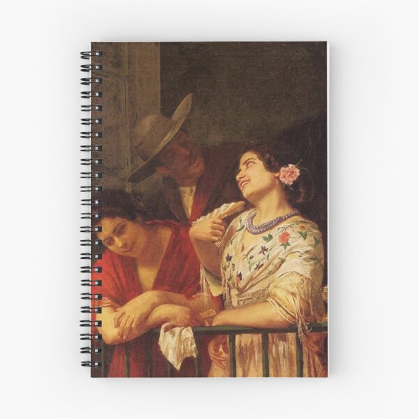 Item preview, The Flirtation A Balcony in Seville designed and sold by SharonTheFirst.