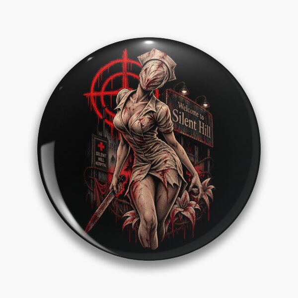 Item preview, Silent Hill Bubble Head Nurse Survival Horror designed and sold by Pandaburba.