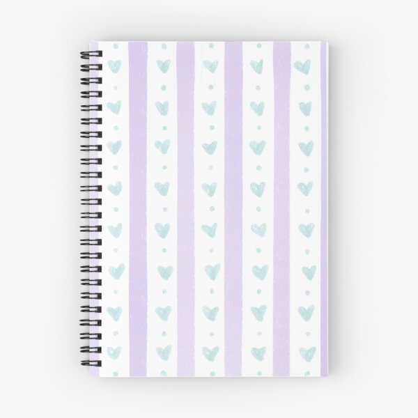 Item preview, Hand Drawn Heart Stripe orange Pattern - Cute Girly Design designed and sold by DustandBloom.