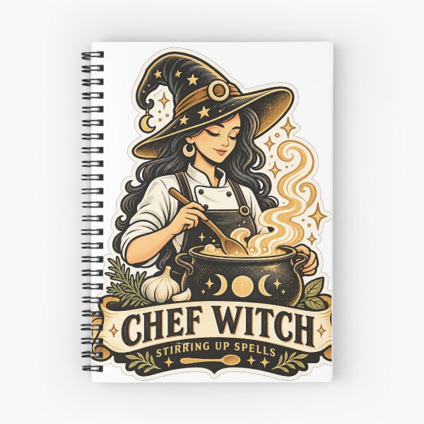 Item preview, Chef Witch – Stirring Up Spells designed and sold by ChicClicker.