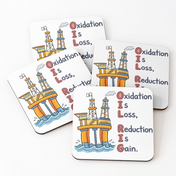 Item preview, Oxidation Is Loss Reduction Is Gain OIL RIG Chemistry Mnemonic designed and sold by Sekla-Studio.