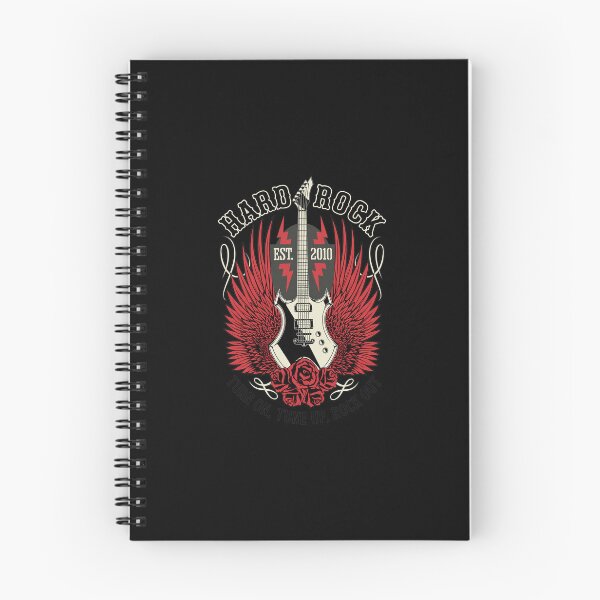 Item preview, Hard Rock Style Guitar Wings Emblem  designed and sold by AlexzanWeiss.
