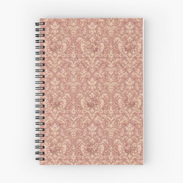 Item preview, Dusty Rose Damask Vintage Floral Pattern designed and sold by FairyArtCottage.