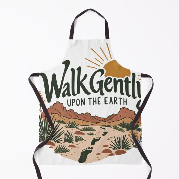 Item preview, Walk Gently Upon the Earth – Nature Wisdom Design designed and sold by FindYouByZ.