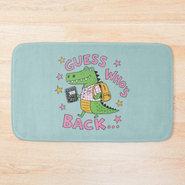 Item preview, Funny Alligator Back to School Guess Whos Back Graphic designed and sold by Studio Bootleg.