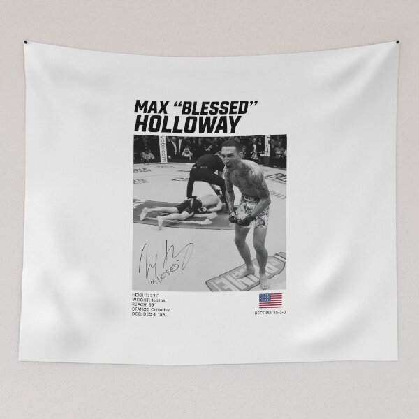 Item preview, Max Holloway Blessed Victory Moment Stats designed and sold by JOSUANAVARRO.