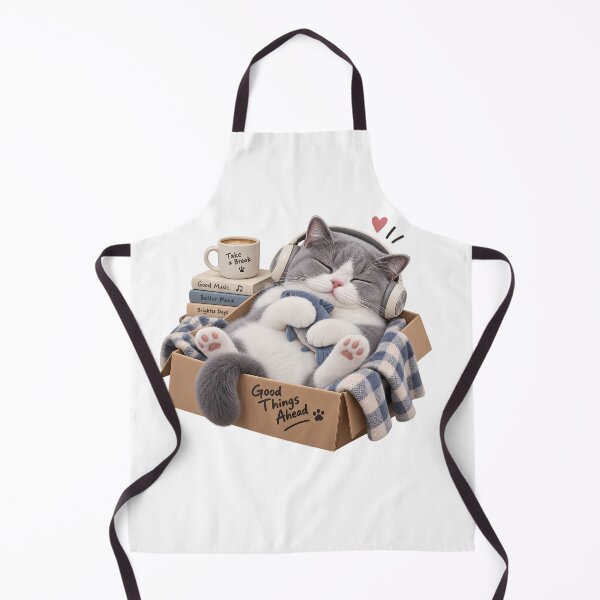 Item preview, Cozy Cat Good Things Ahead designed and sold by HoloHugDesigns.