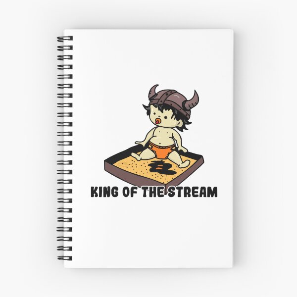 Item preview, King of the Stream | Gamer Viking designed and sold by Creatory.studio.