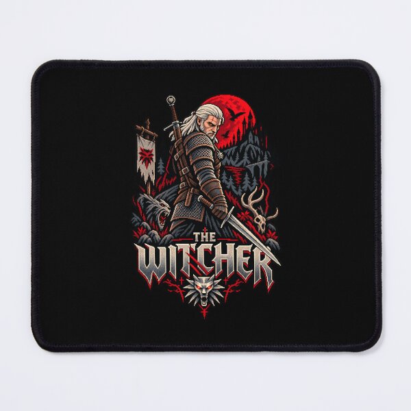 Item preview, Geralt of Rivia The Witcher Wild Hunt designed and sold by Pandaburba.