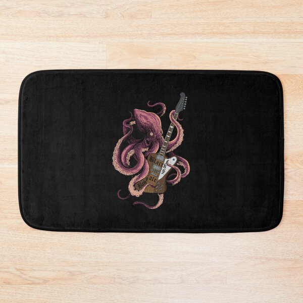 Item preview, Octopus Rocker Eight Arms Guitar Illustration designed and sold by AlexzanWeiss.