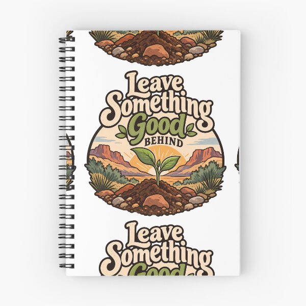Item preview, Leave Something Good Behind – Positive Nature Wisdom Design designed and sold by FindYouByZ.