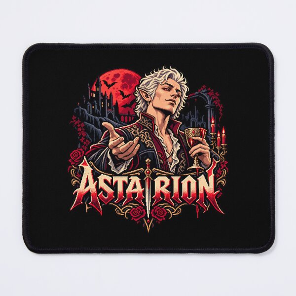 Item preview, Astarion Vampire Baldurs Gate Gothic Fantasy designed and sold by Pandaburba.