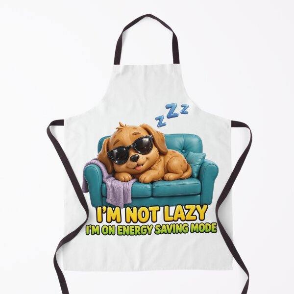 Item preview, Cute Funny Lazy Dog Sleeping On Couch - Energy Saving Mode designed and sold by prithvi chand.