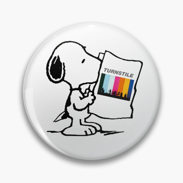Item preview, Snoopy Reading Newspaper turnstile  designed and sold by OniWav.