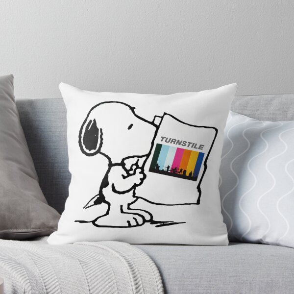 Artikelvorschau, Snoopy liest Zeitung am Drehkreuz entworfen und verkauft von OniWav.