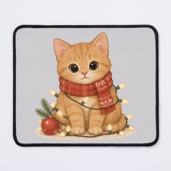 Item preview, Festive Ginger Kitten designed and sold by MellowMunchkins.