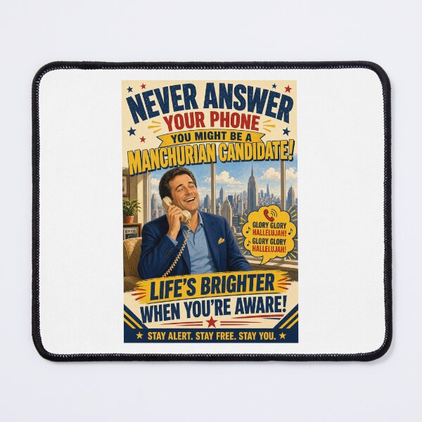 Item preview, Never Answer Your Phone you might be a Manchurian Candidate lol designed and sold by INEEDBABYPOWDER.