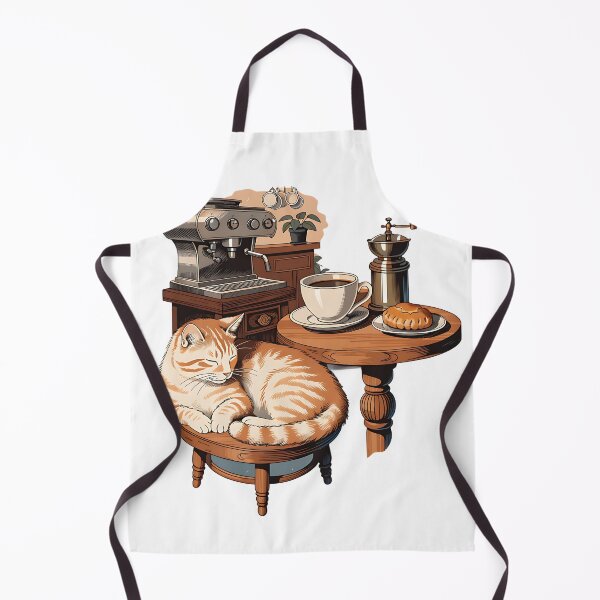 Item preview, The Cat Café Corner designed and sold by Neural-canvas.