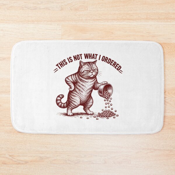 Item preview, Grumpy Cat Not What I Ordered Food Bowl designed and sold by OlyvieArt.