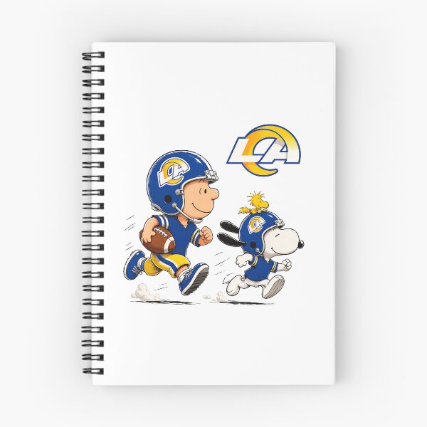 Item preview, Charlie Brown Snoopy Rams Football designed and sold by OniWav.